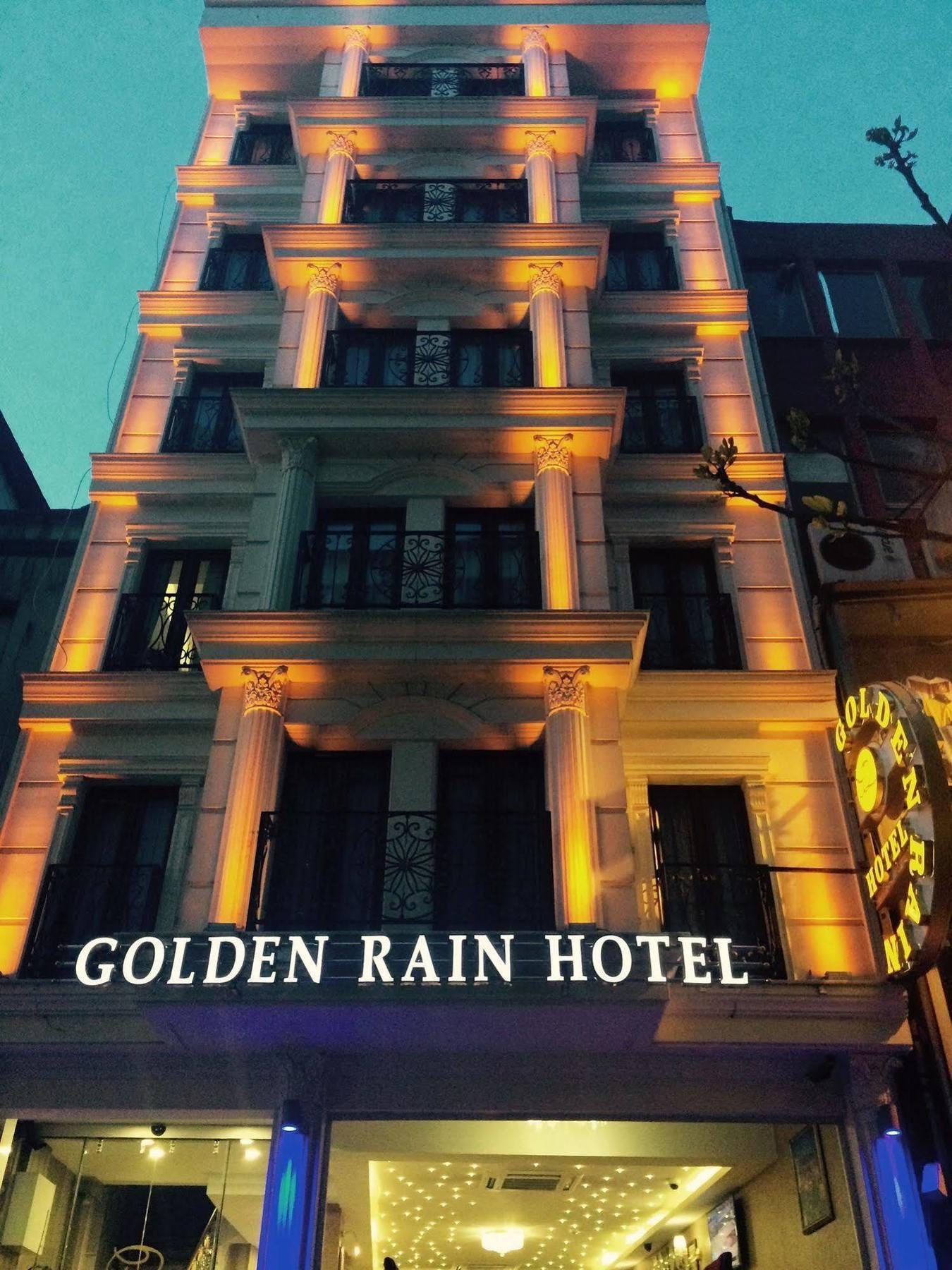 Golden Rain Hotel Old City Istanboel Buitenkant foto